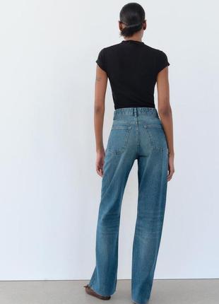 Джинси trf wide leg6 фото