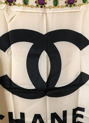 Шовковий платок chanel 2