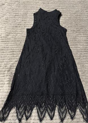 Черное женское платье