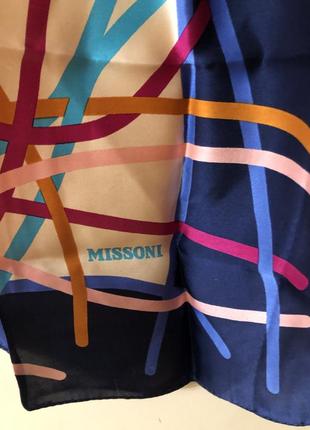 Шовковий підписний паток missoni