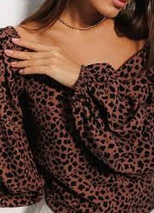 Женская блуза животный принт от peacocks