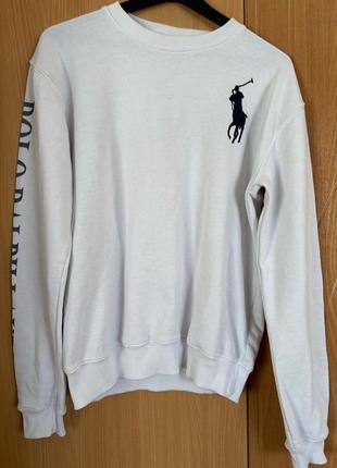 Polo ralph lauren чоловічий светер ,білий, вінтажний, розмір s