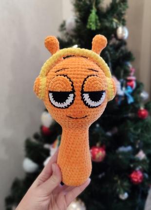 Вязаная игрушка спутанные, саймн