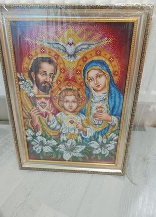 Ікона вишита чеським бісером