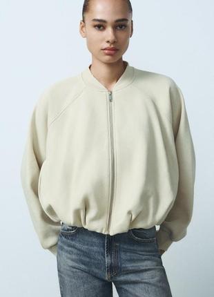 Бомбер zara