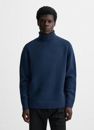 Свитер из 100%-й шерсти zara, l