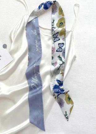 Твілі тонкий шарфик на ручку сумки шию руку новий