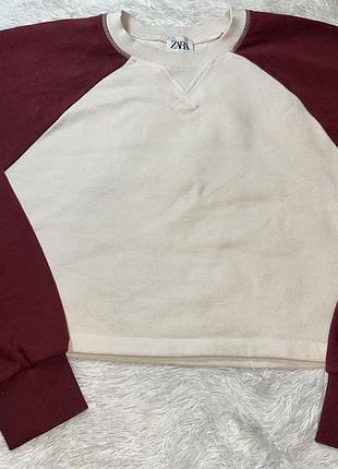 Укороченное худи zara