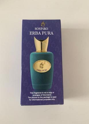Духи « erba pura»