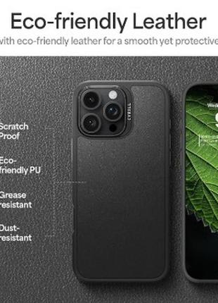 Чохол cyrill (spigen) серія kajuk mag для iphone 15 pro max black