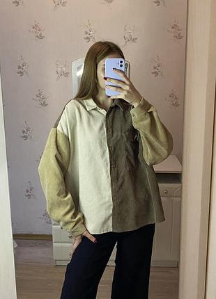 Вельветова сорочка boohoo