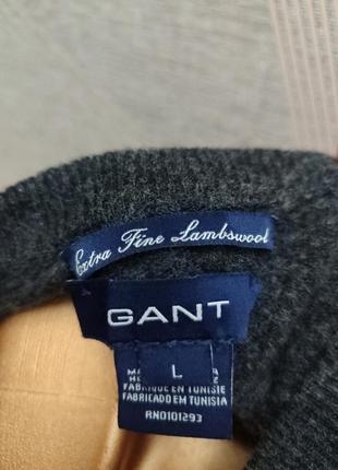 Красивый шерстяной пуловер gant 4