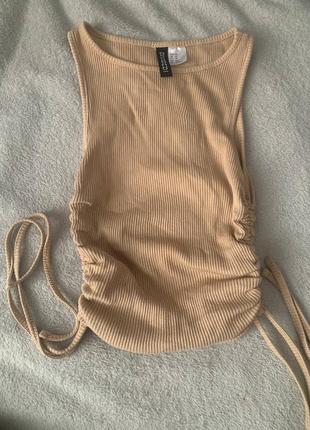 Топ з затяжками h&m