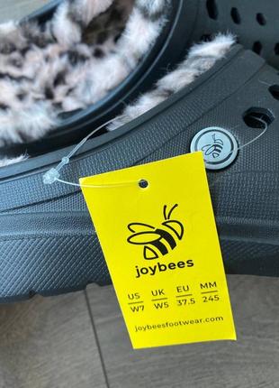 Крокси сабо шльопанці утеплені оригінал joybees4 фото
