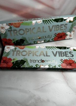 Палітра тіней tropical vibe від trend beauty