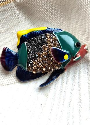 Брошь рыбка 4,5 см, рыба