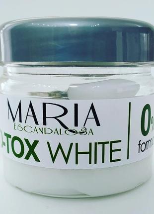 Maria escandalosa d-tox white 0% formol ботокс нанопластика2 фото