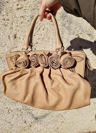 Сумка valentino, шкіряна сумка valentino, сумка люкс