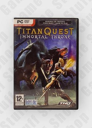 🔘 диск с игрой titan quest immortal throne (pc) 🔘