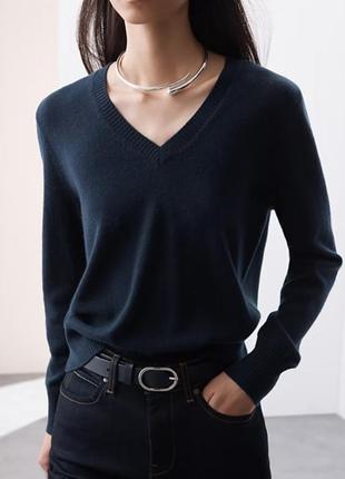 Кашеміровий джемпер в стилі massimo dutti