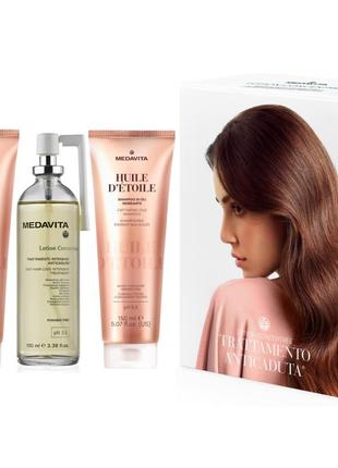 Набор для профилактики и борьбы с выпадением волос / medavita lotion concentrée & huile d'etoile