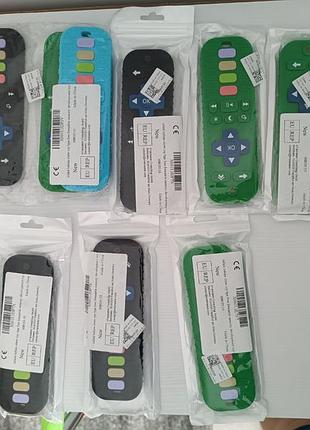 Силиконовый безопасный детский прорезыватель "пульт"