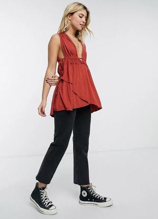 Стильный топ туника free people, m/l