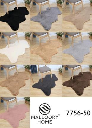 Килимок штучне хутро шиншили 40х60 см