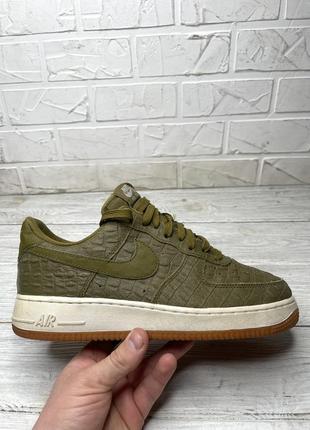 Крутые кроссовки nike air force 1 low хаки