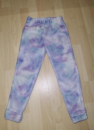 Теплі піжамні штани двостороння махра