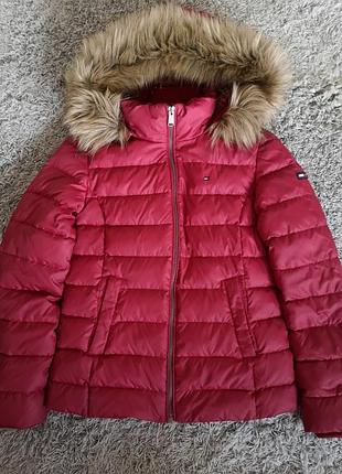 Курточка пуховик tommy hilfiger