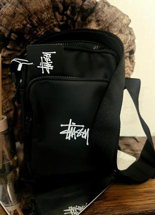Сумка через плече stussy, бренд стуссі, стусси, стусі