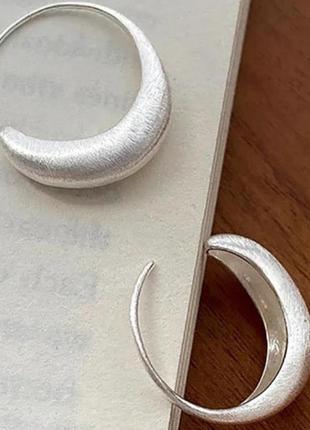 Серьги серебро оригинальные стильные кольца silver ♥️ original ♥️ italy ♥️ 🇮🇹