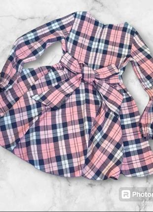 Сукня в клітинку шотландка