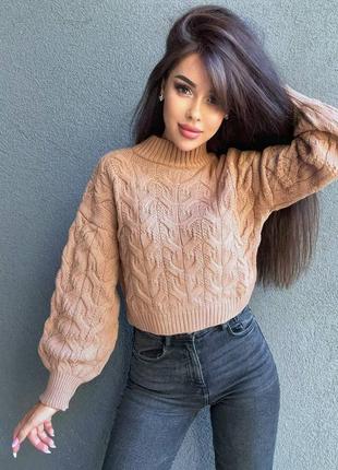 Вкорочений светр френк