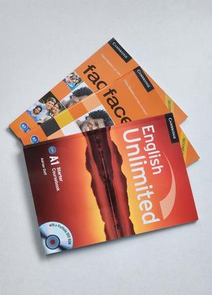 Підручники англійської мови face2face,english unlimited