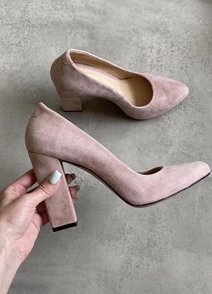 Пудровые туфли