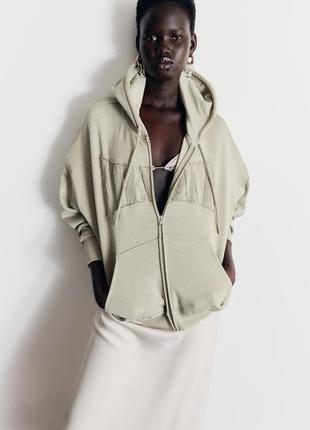 Худи на замке h&m
