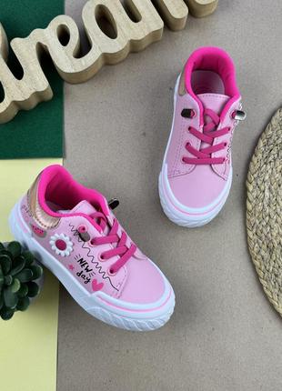 Весенние кеды для девочек