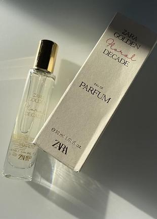 Zara golden floral decade 30мл