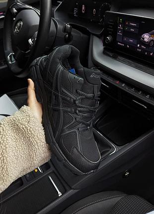 ❄️зимние мужские asics gel kahana 8 черные (мех)