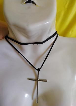 Чокер "хрест"
