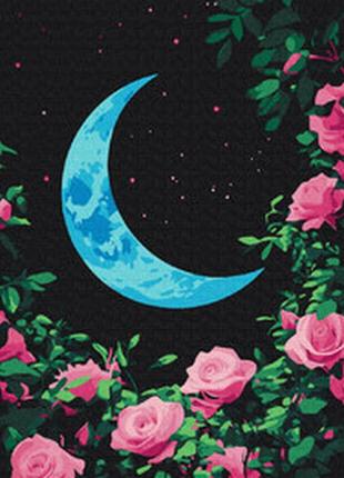 Картина по номерам цветущий месяц