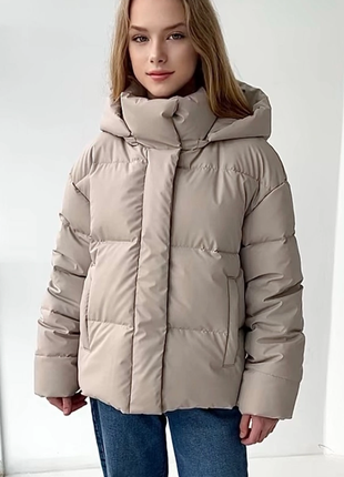 Деми пуховик, куртка для девочки