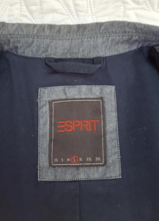 Бавовняний котоновий піджак esprit розмір l3 фото