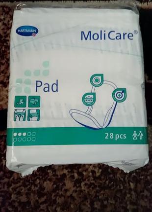 Прокладки molicare при недержании 28 штук, италия