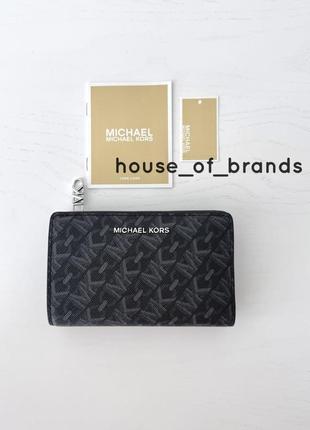 Michael kors empire medium bi-fold wallet женский брендовый кошелек майкл корс кошельков черенок-кошелек оригинал на подарок девушке женщине