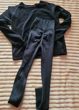 Костюм лосины и кофта
