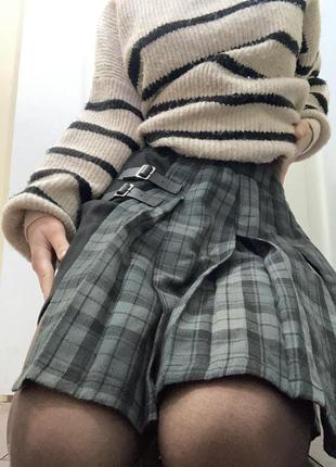 Альт-юбка в клетку hot topic