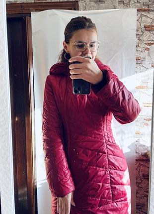 Пуховик трендового цвета